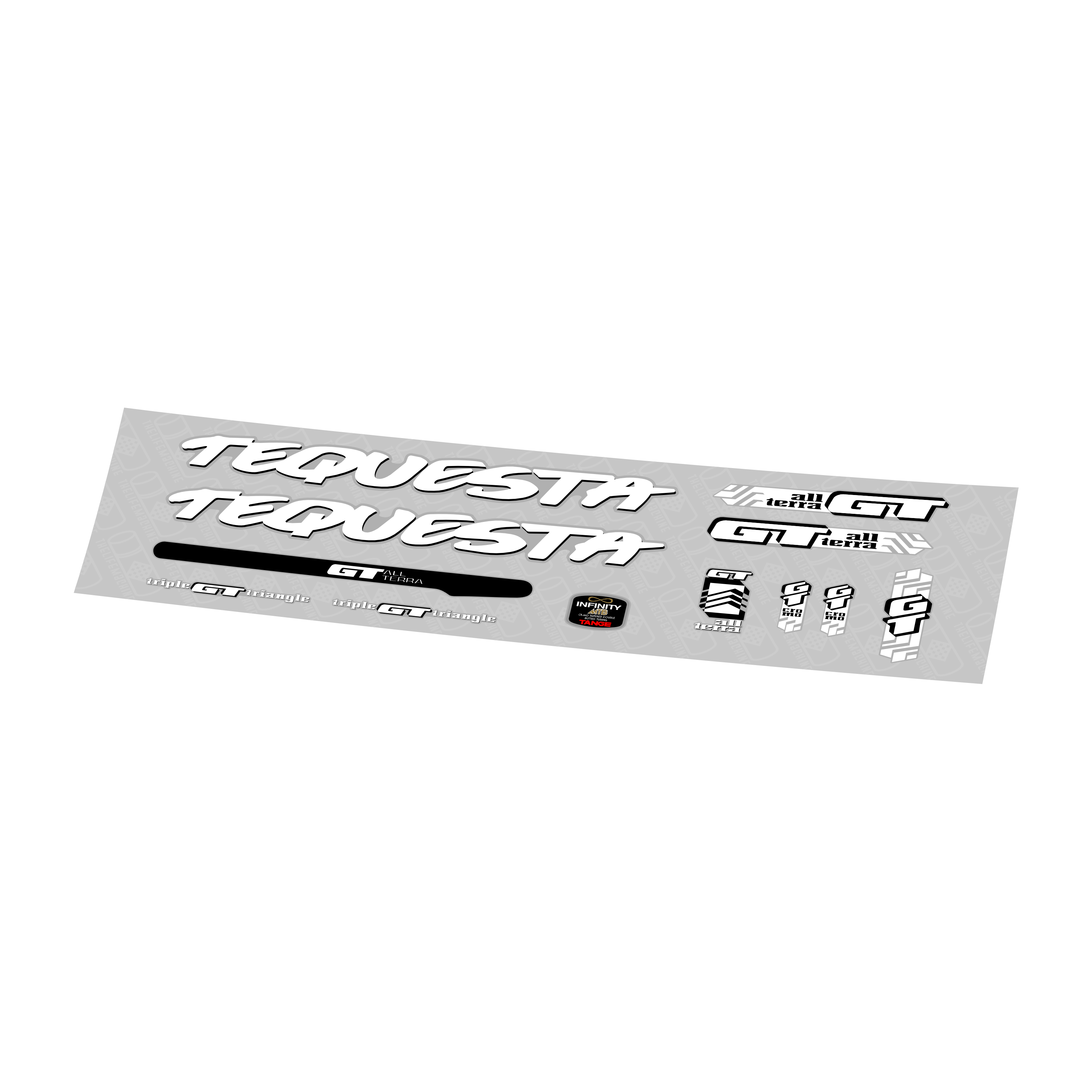GT 1992 Tequesta Restoration Decals | The Life Machine