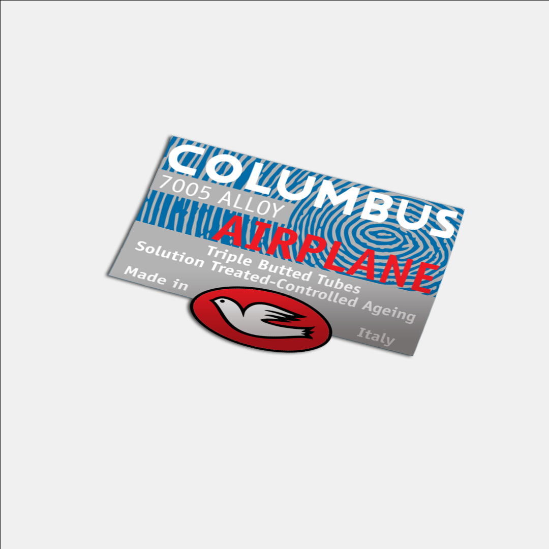 Columbus II Airplane Tubing Decal