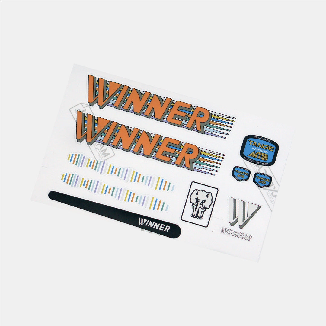 Winner Restoration Decals | The Life Machine