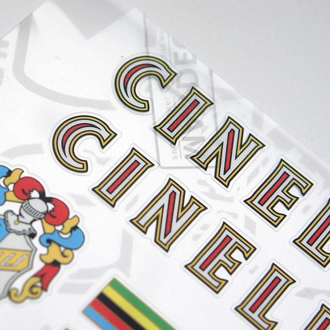 Insigne De Direction Cinelli Milano – Reproduction Moderne – Multicolore