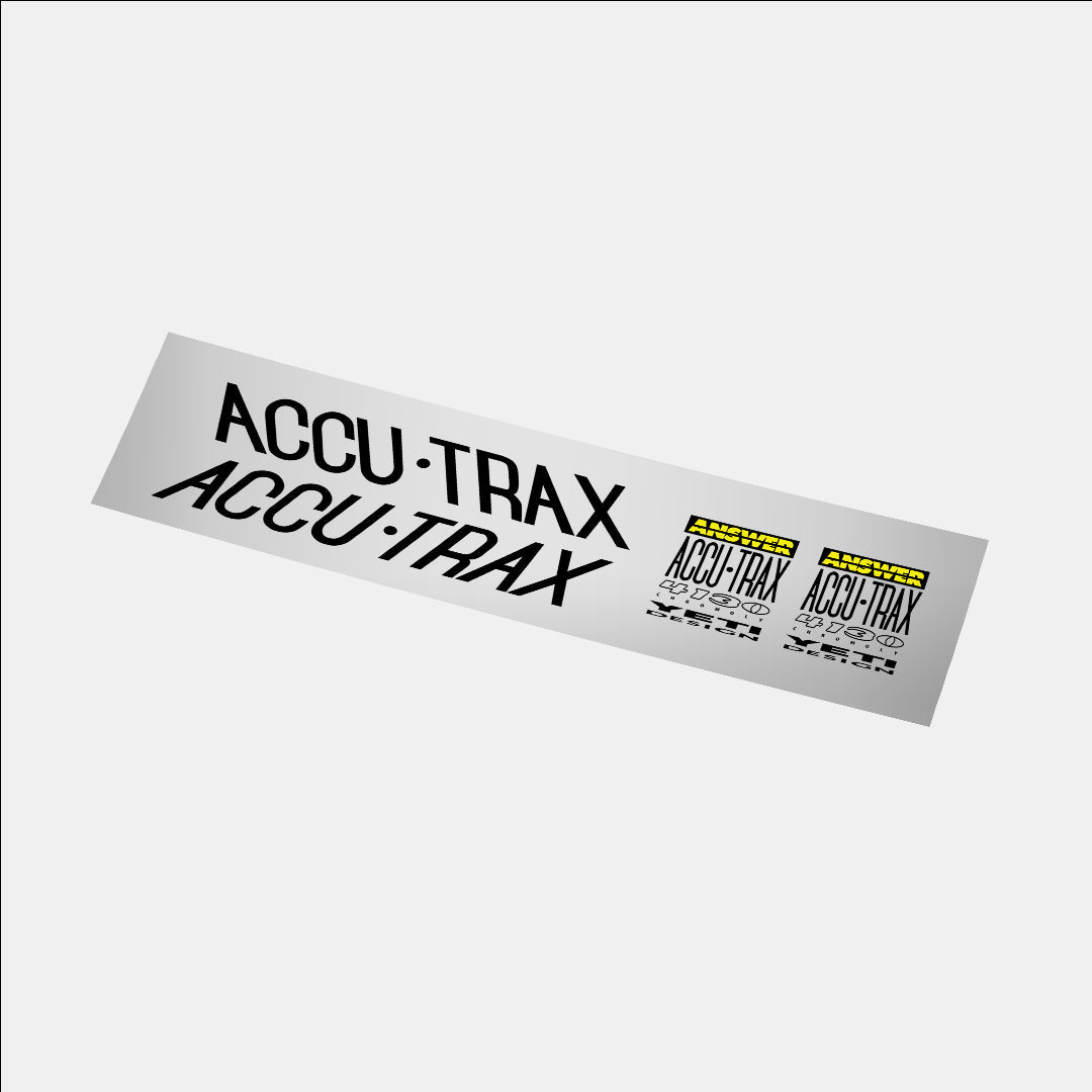 Answer Accu Trax Fork Decal