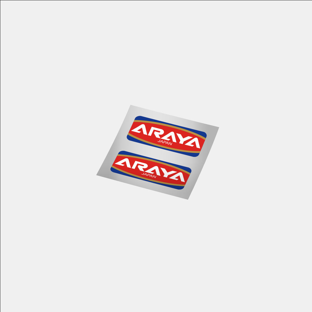 Araya Small Logo I Rim Decal