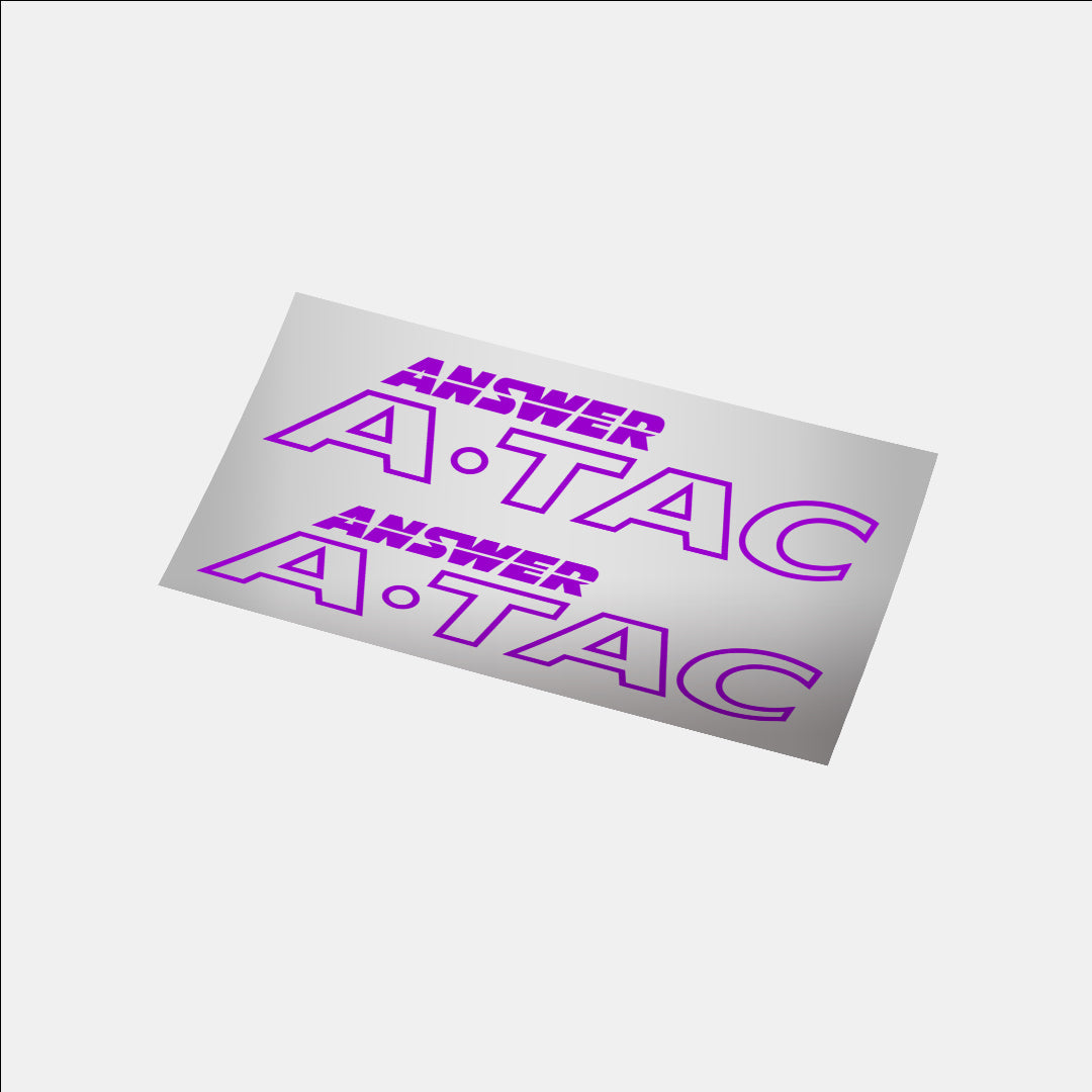 Answer A-TAC Type II Hollow Stem Decal