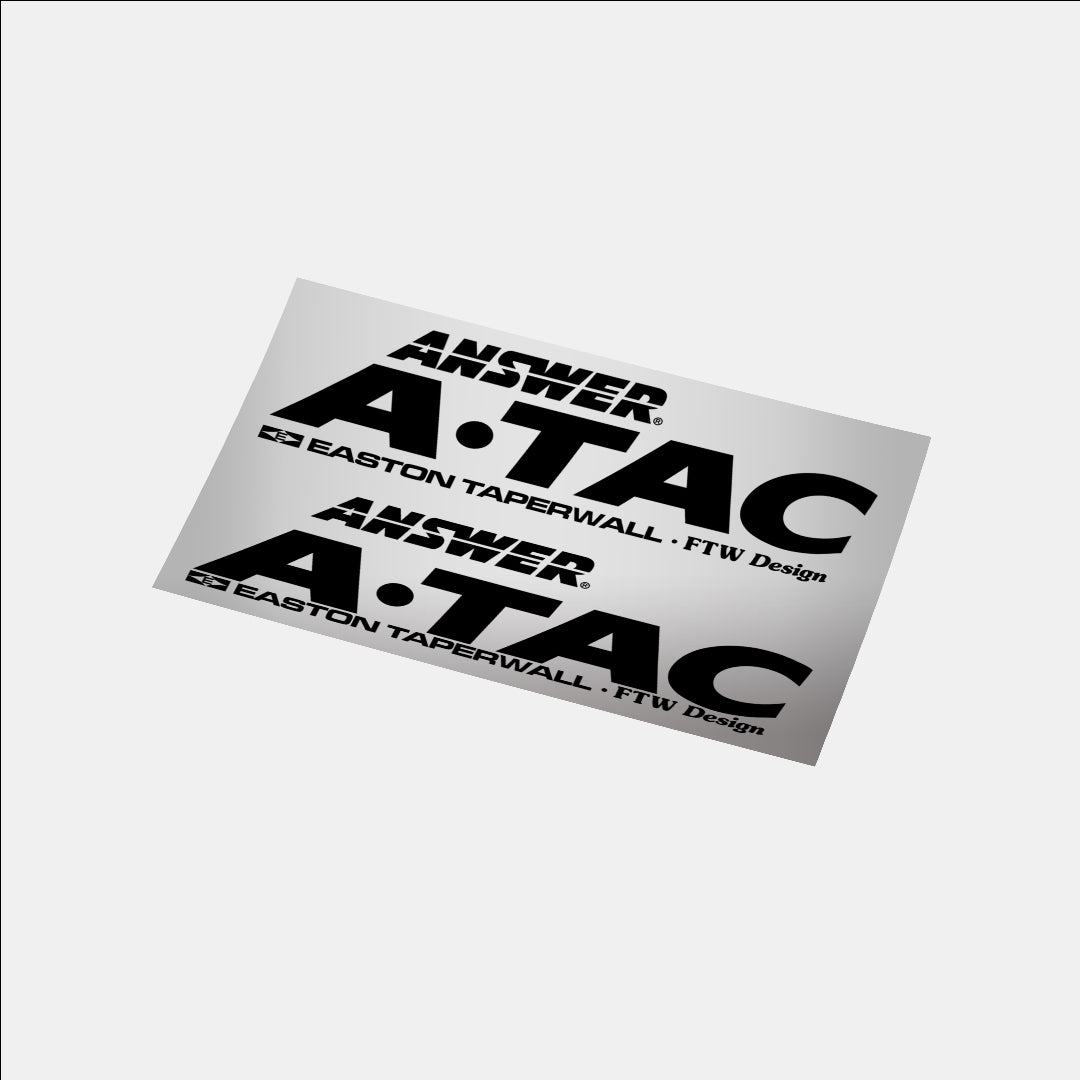 Answer A-TAC Type I Solid Stem Decal