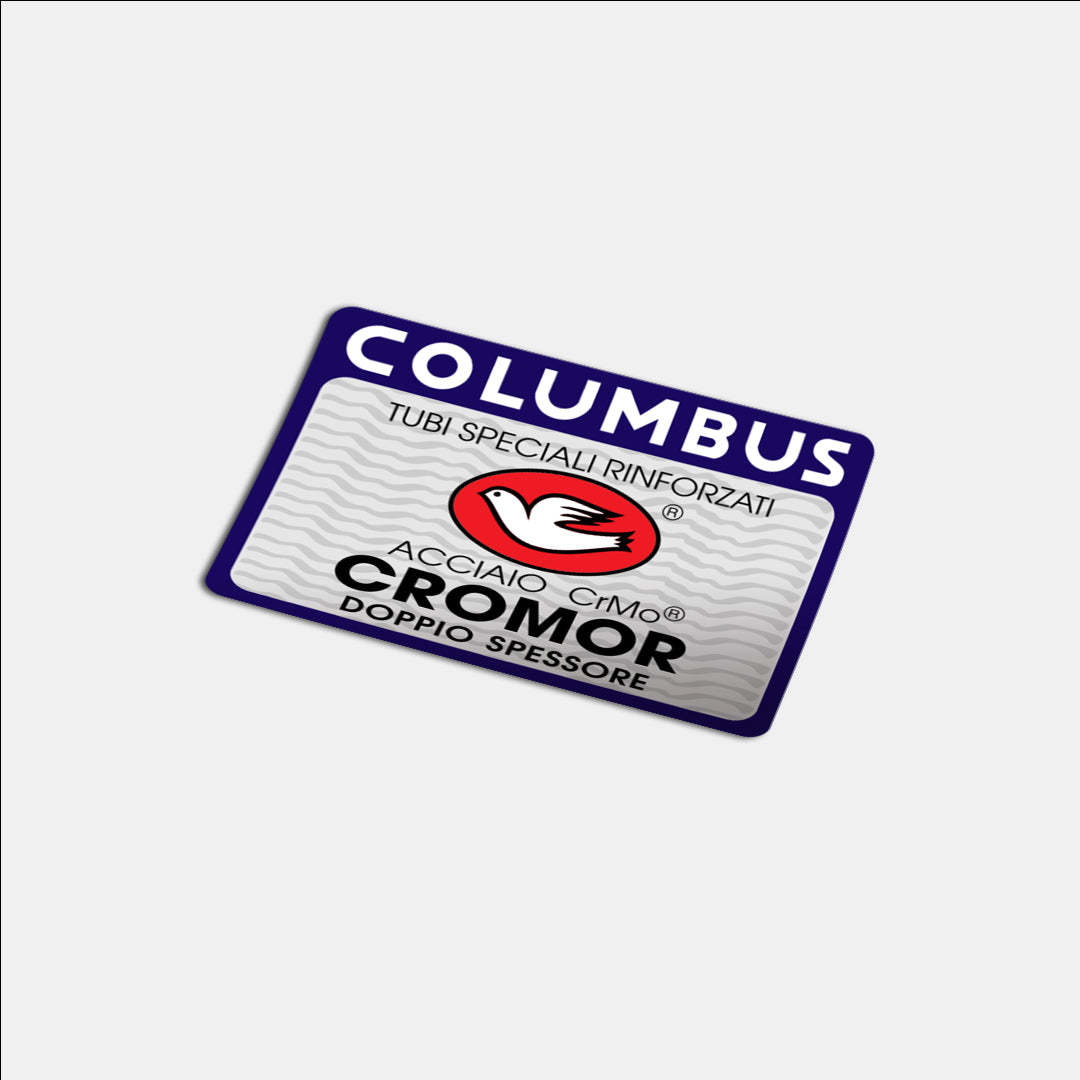 Autocollants Chromor Columbus Pour Fourche Vélo Vintage Autocollants Chromor Columbus Pour Fourche Vélo Vintage