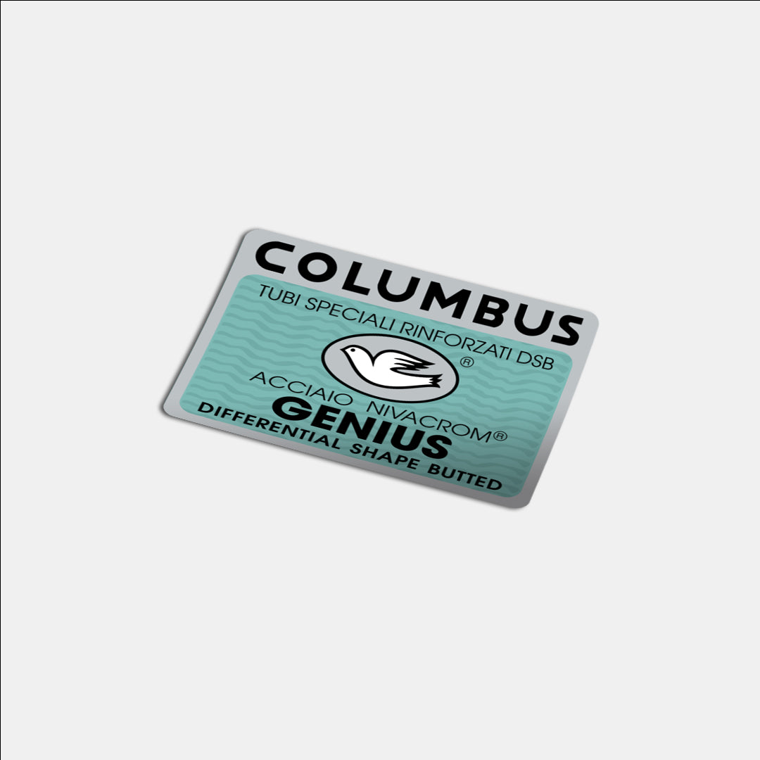 Columbus I Genius Tubing Decal