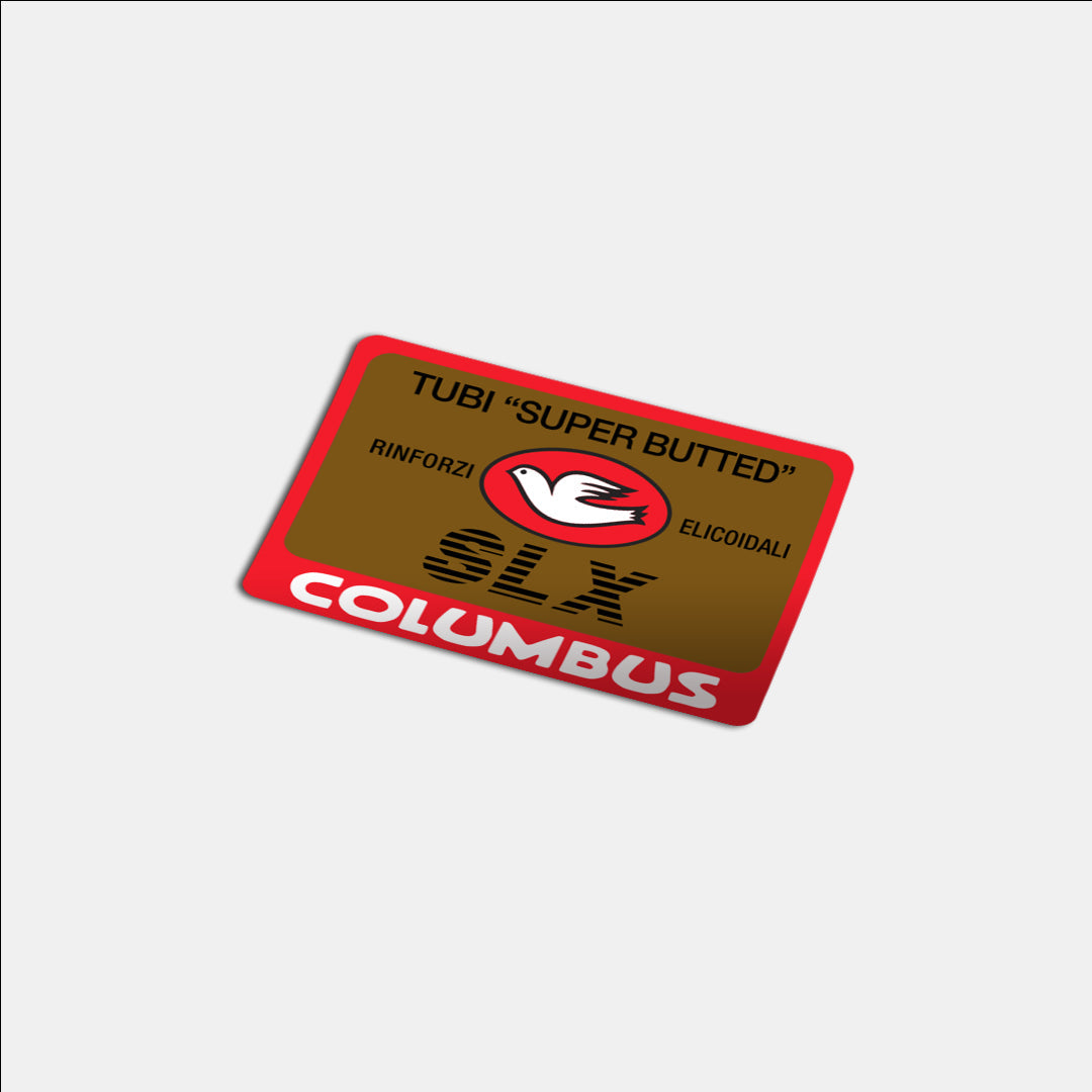 Columbus I SLX Gold Tubing Decal