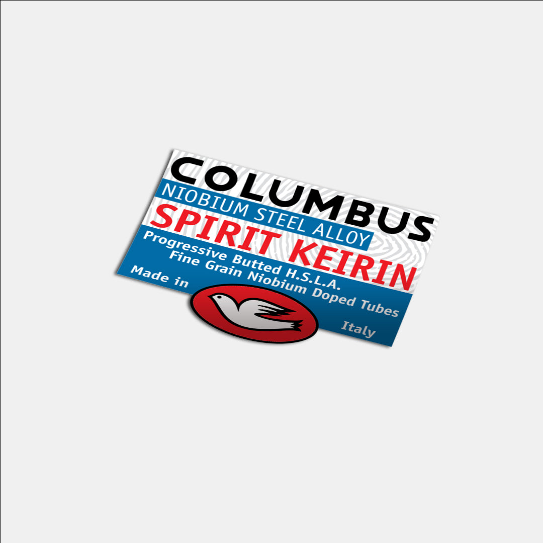 Columbus II Spirit Keirin Tubing Decal