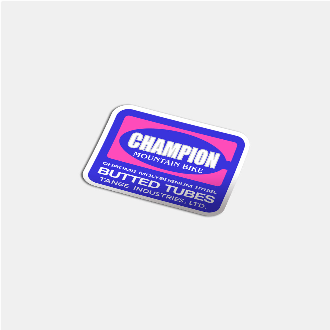 Tange Champion MTB Tubing Decal